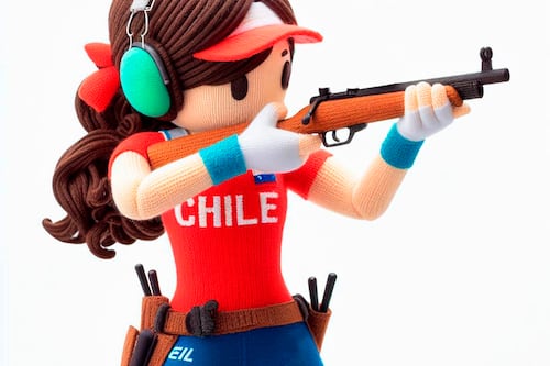 Diseñador transformó los Panamericanos Santiago 2023 en arte con lana