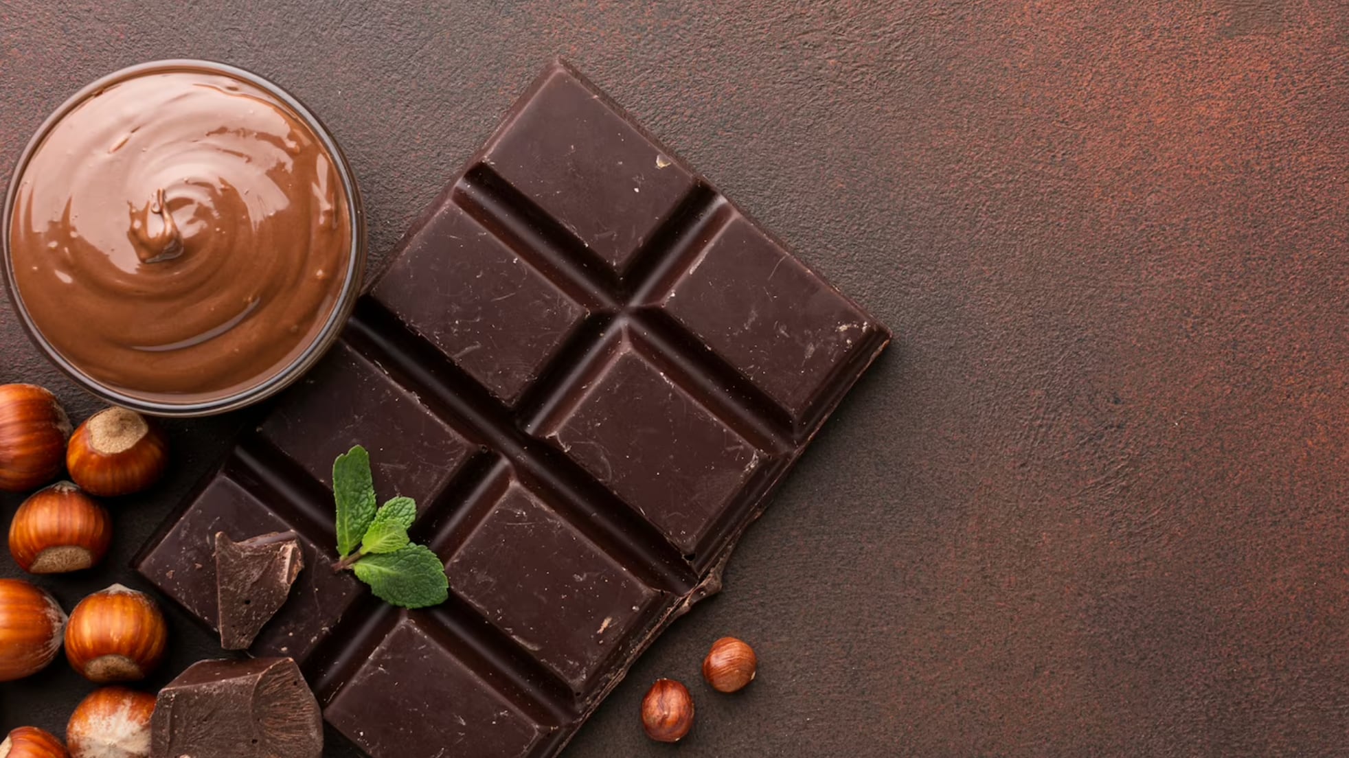 El chocolate es muy versátil