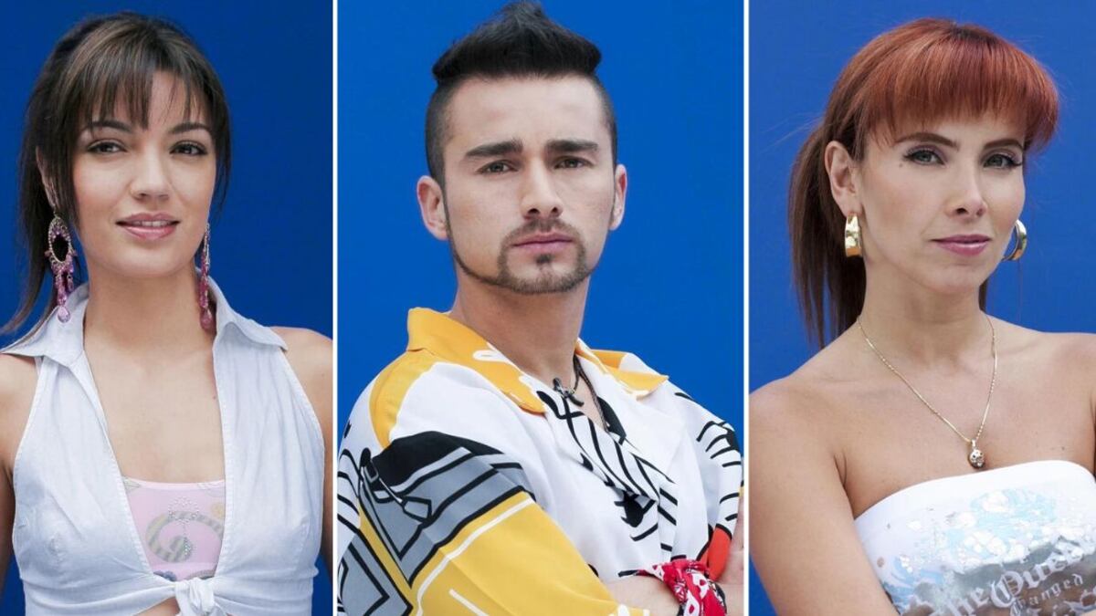 María Adelaida Puerta, Andrés Toro y Sandra Beltrán en 'Sin tetas no hay paraíso'