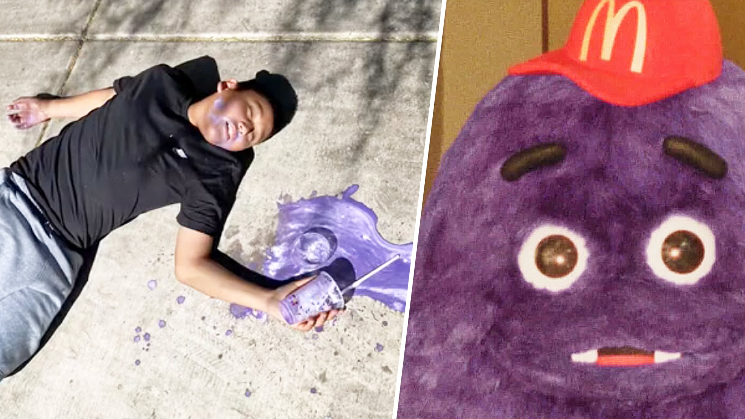 Grimace Shake Trend, el nuevo y bizarro challenge de TikTok.