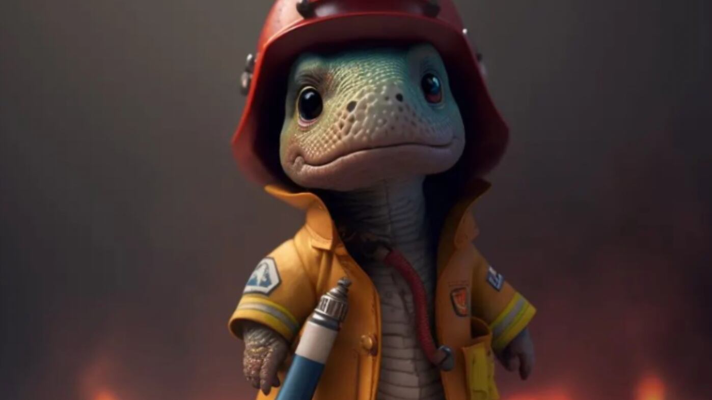 Conoce a los dinosaurios con profesiones.