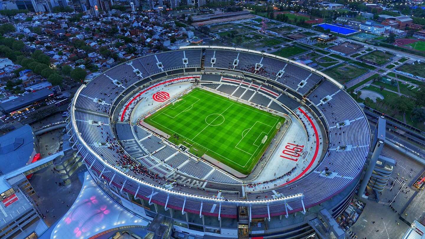 El Estadio Mâs Monumental, fue elegida la sede de la final de la CONMEBOL Libertadores 2024.