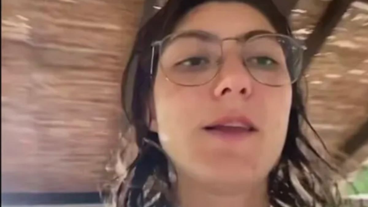 Esta joven se hizo tendencia en TikTok.