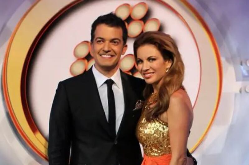 Fernando del Solar con Ingrid Coronado