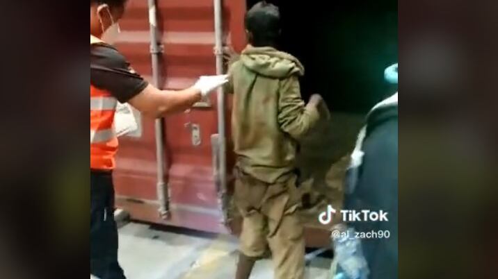 El niño viajó a 3.500 kilómetros de distancia de su país