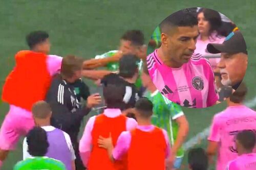Nuevo escándalo antideportivo de Luis Suárez: escupe a rival tras derrota del Inter Miami en una final