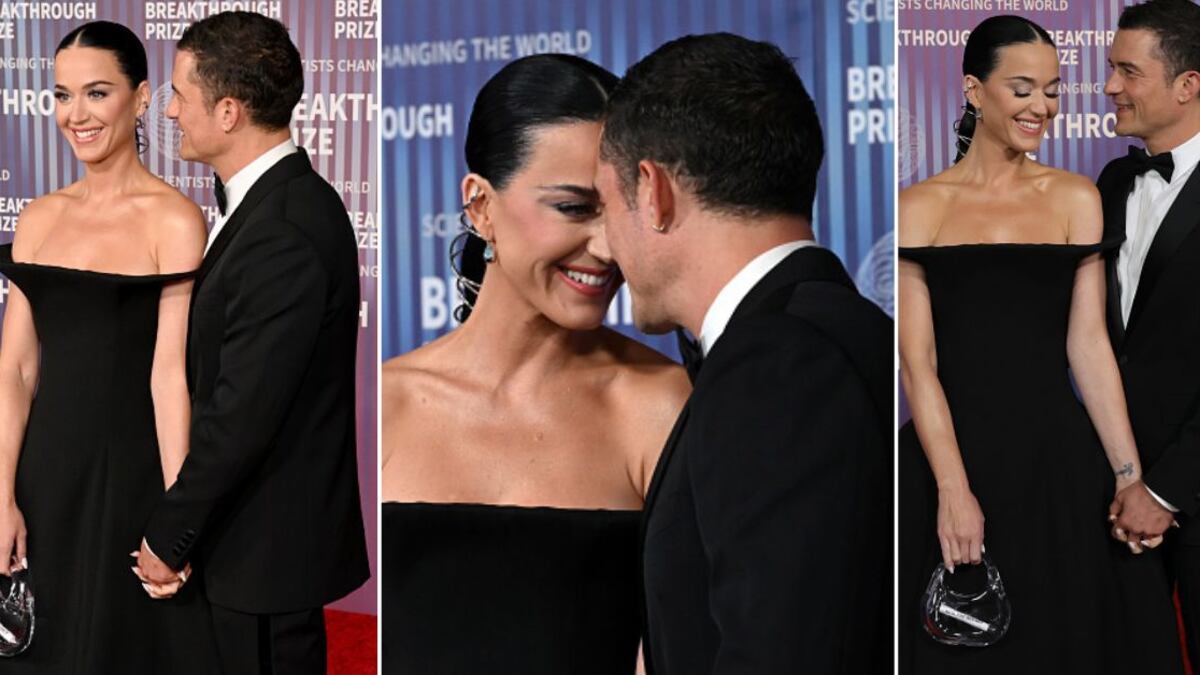 "Ya dio el viejazo": Katy Perry y Orlando Bloom hacen el posado mas romántico pero él se llevó todas las miradas