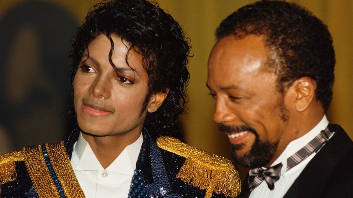 Michael Jackson y Quincy Jones