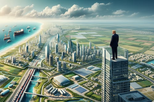 5 mil dólares por persona: el plan de Trump para despoblar Gaza y levantar su ‘Riviera’