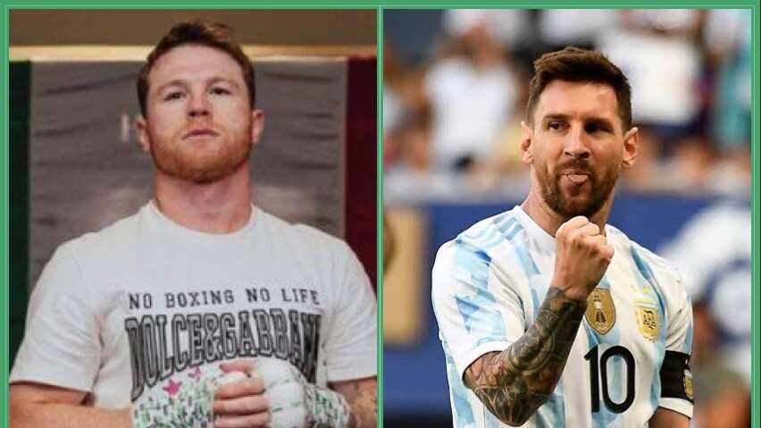 El pugilista está furioso con el jugador argentino.