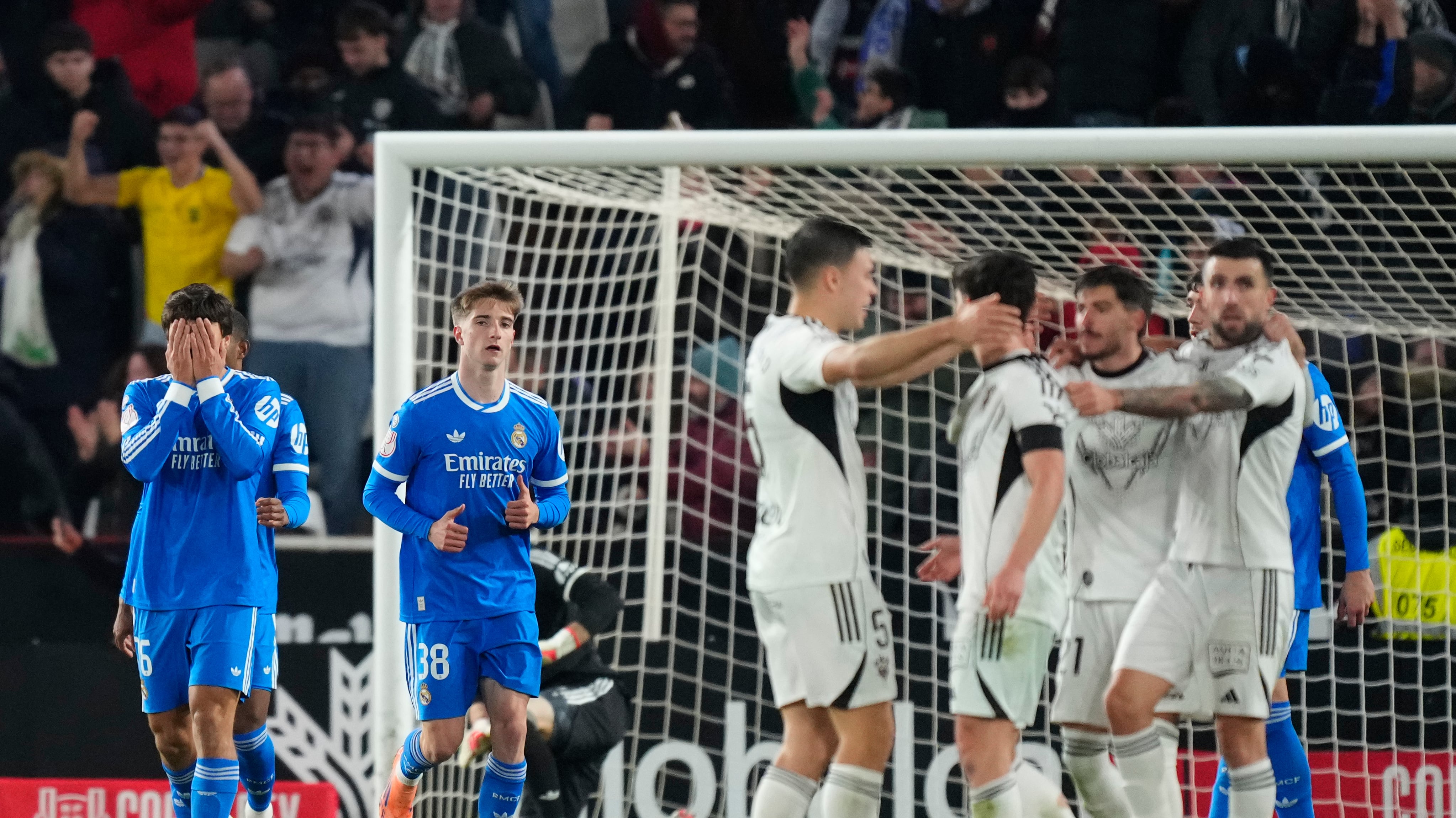 Real Madrid pierde contra Albacete en la Copa del Rey