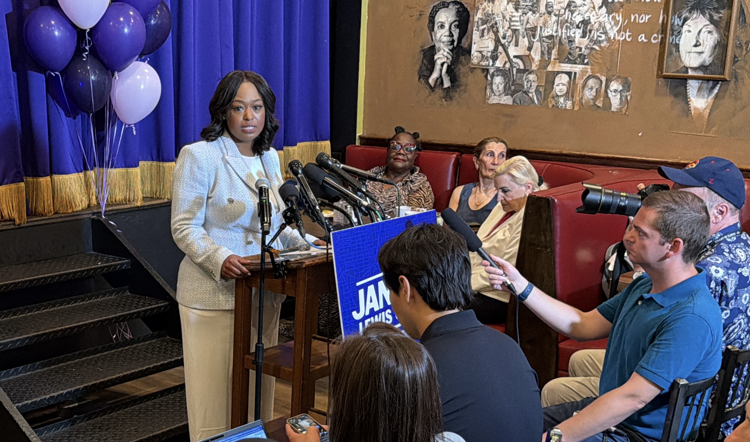 Janeese Lewis George se perfila como la próxima alcaldesa de Washington D.C. tras ganar las primarias demócratas.