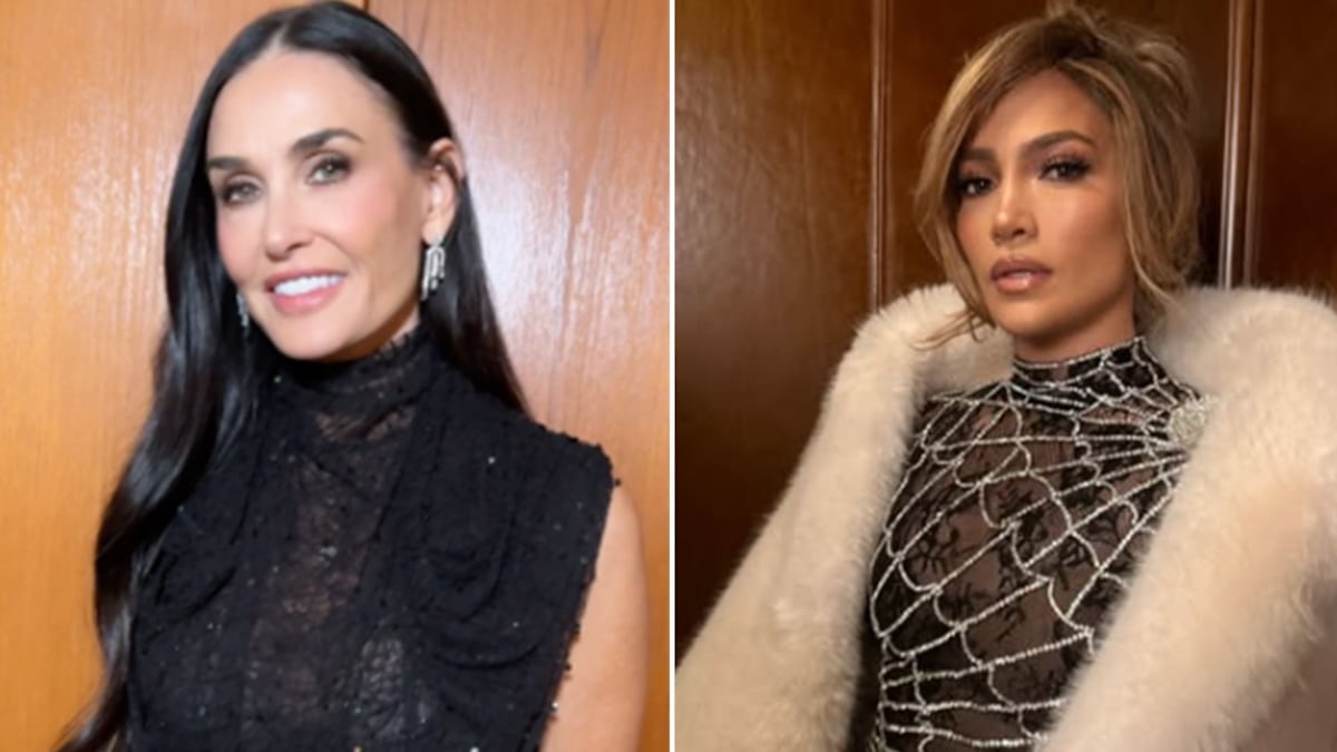 Demi Moore y Jennifer López rostro