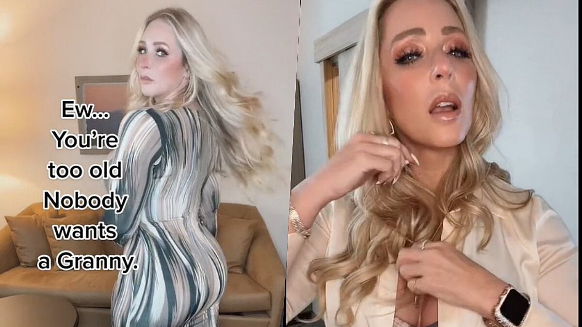 Tara, "La abuela más sexy de TikTok" que sale con hombres más jóvenes que su hijo.