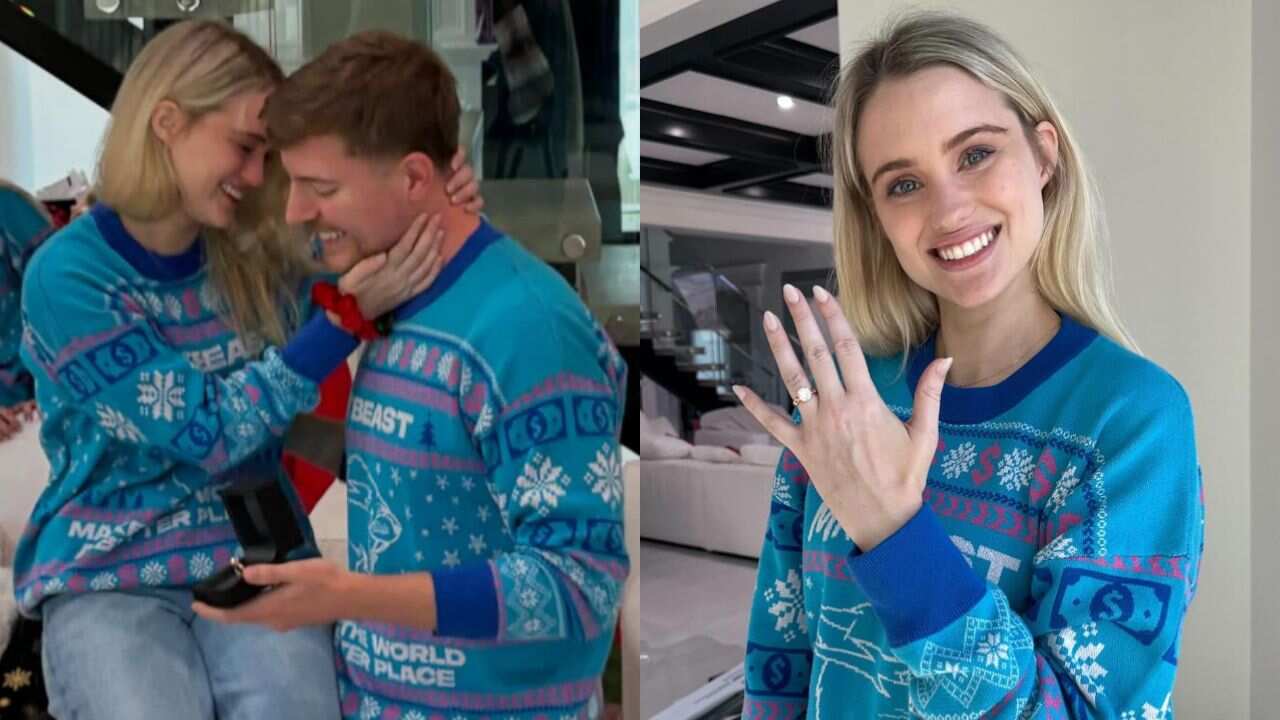 Thea Booysen y MrBeast