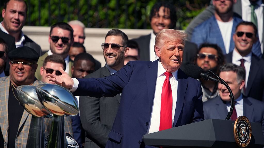 Trump Philadelphia Eagles