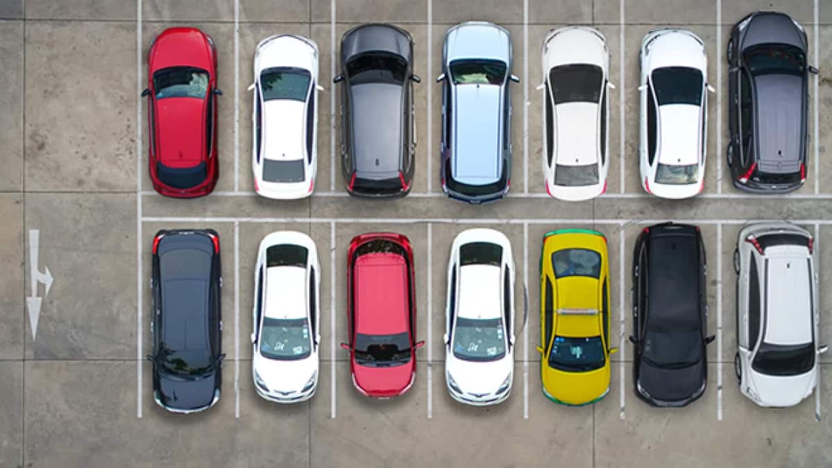 Los usuarios calificaron este estacionamiento de "helipuerto"