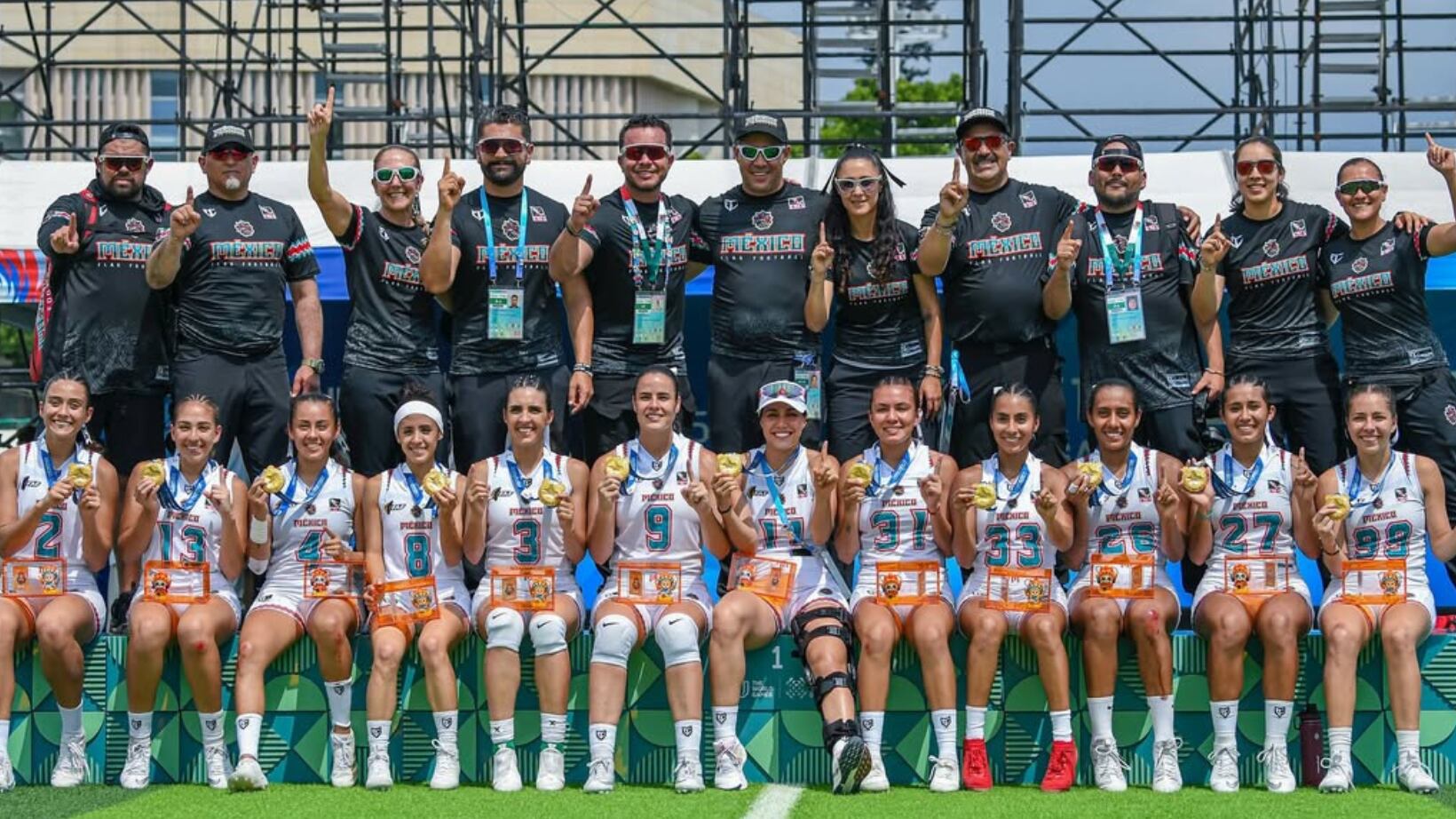 México se consagró bicampeón mundial de flag football femenil.