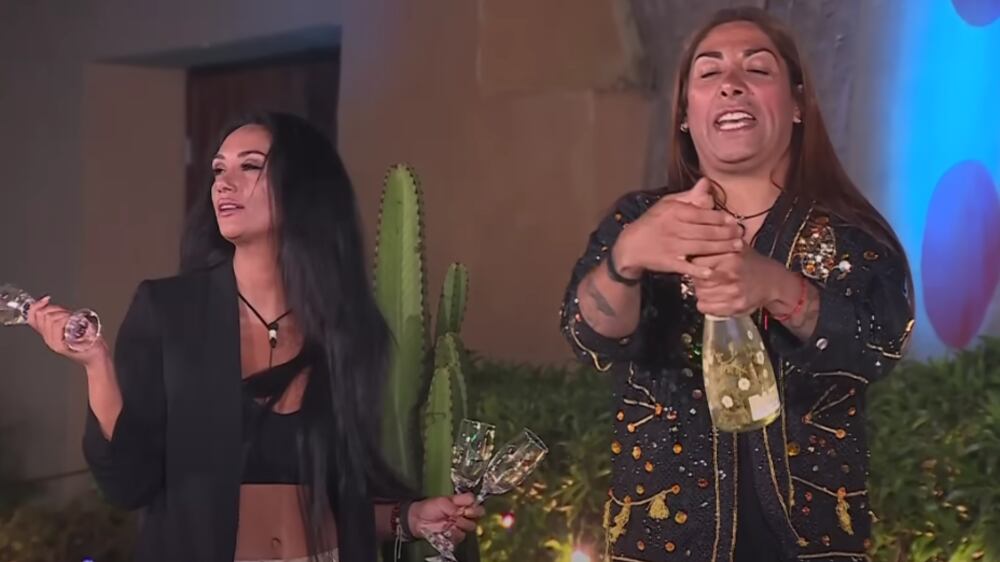 Botota y Pamela Díaz | Captura: Canal 13