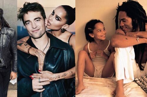 Zoë Kravitz recibe tierno mensaje de Lenny Kravitz y demuestran que tienen la mejor relación
