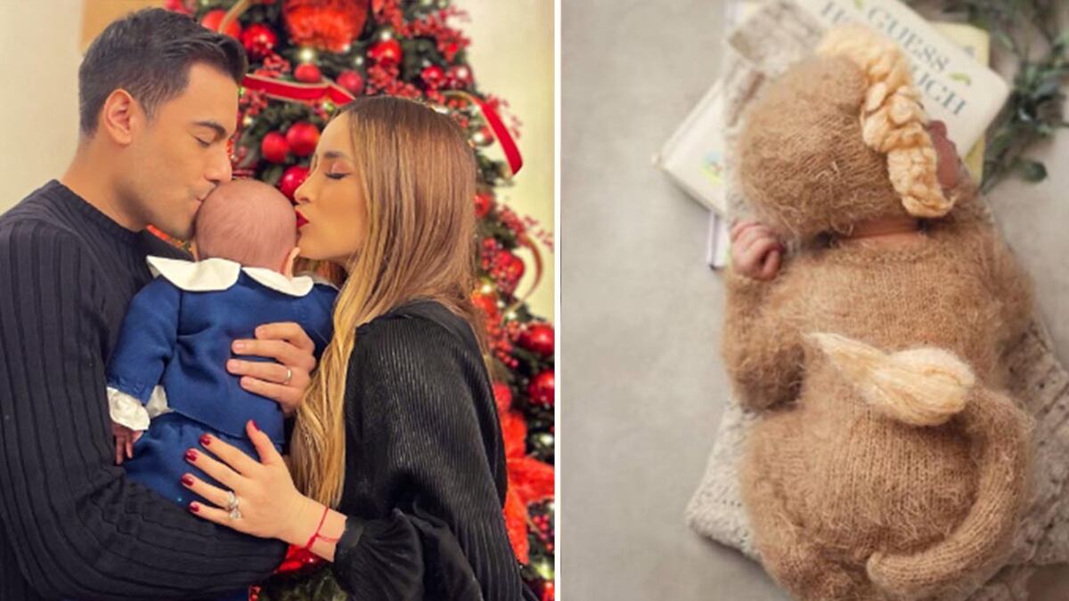 Carlos Rivera y Cynthia Rodríguez hijo