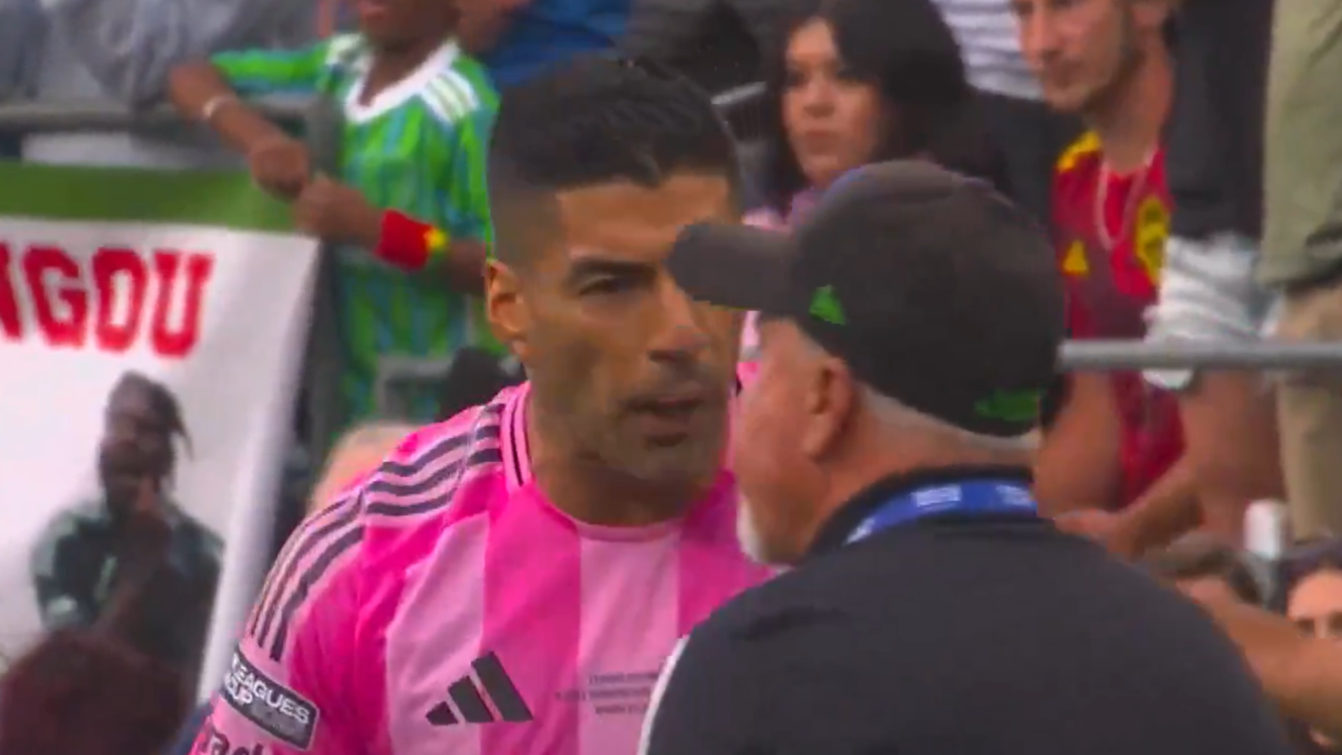 Luis Suarez in new unsportsmanlike scandal: spits at rival after Inter Miami’s final defeat
