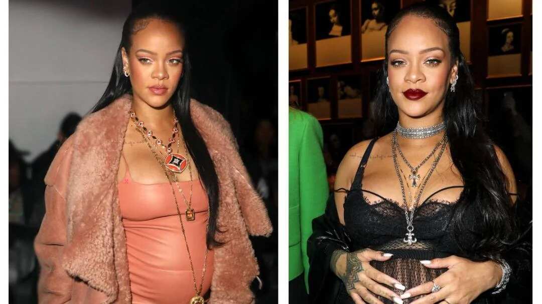 Rihanna y sus looks atrevidos durante el embarazo