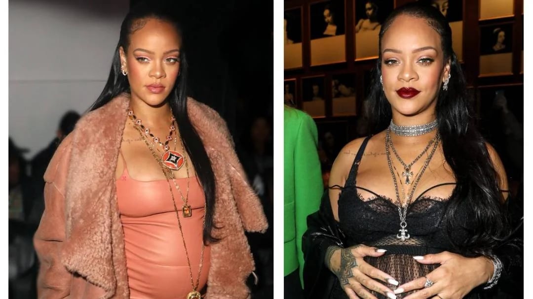 Rihanna y sus looks atrevidos durante el embarazo