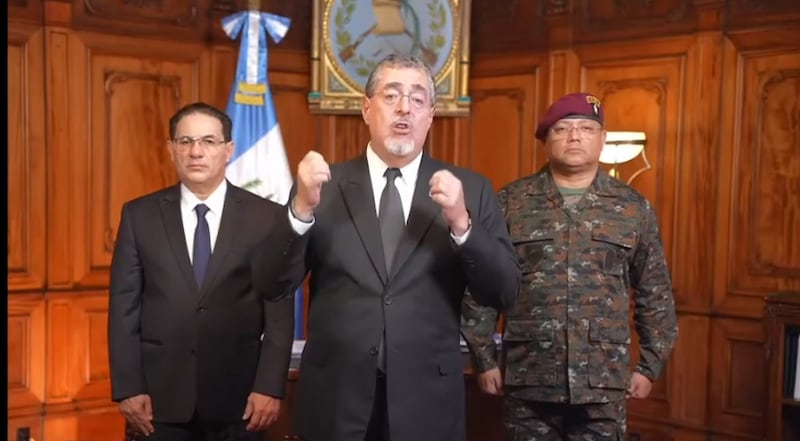 El presidente de Guatemala, Bernardo Arévalo