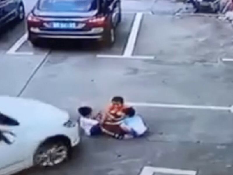 atropello niños