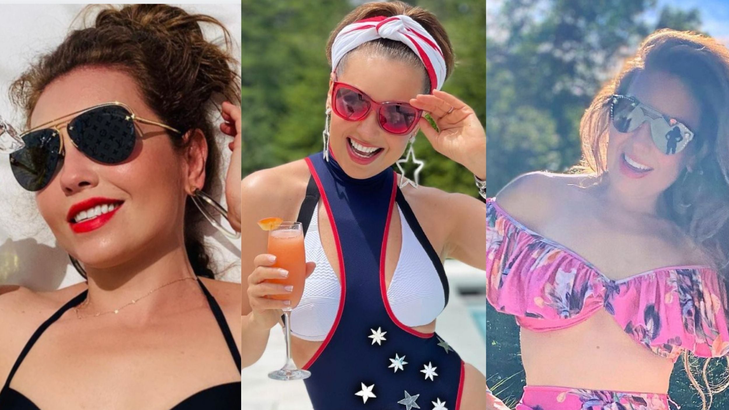 Los mejores outfits en traje de baño que Thalía ha presumido en Instagram