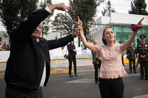 “Estoy muy contento”: AMLO aplaude victoria de Claudia Sheinbaum en las elecciones