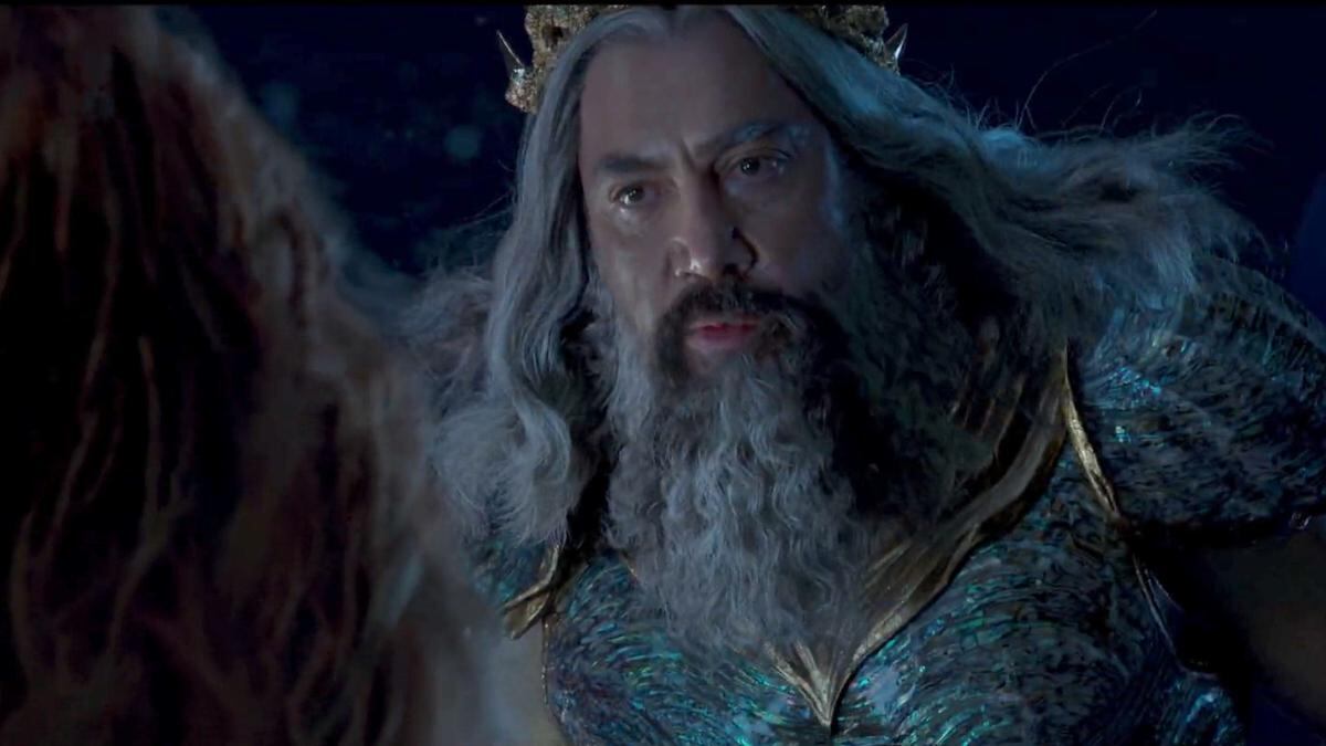 Javier Bardem en La Sirenita