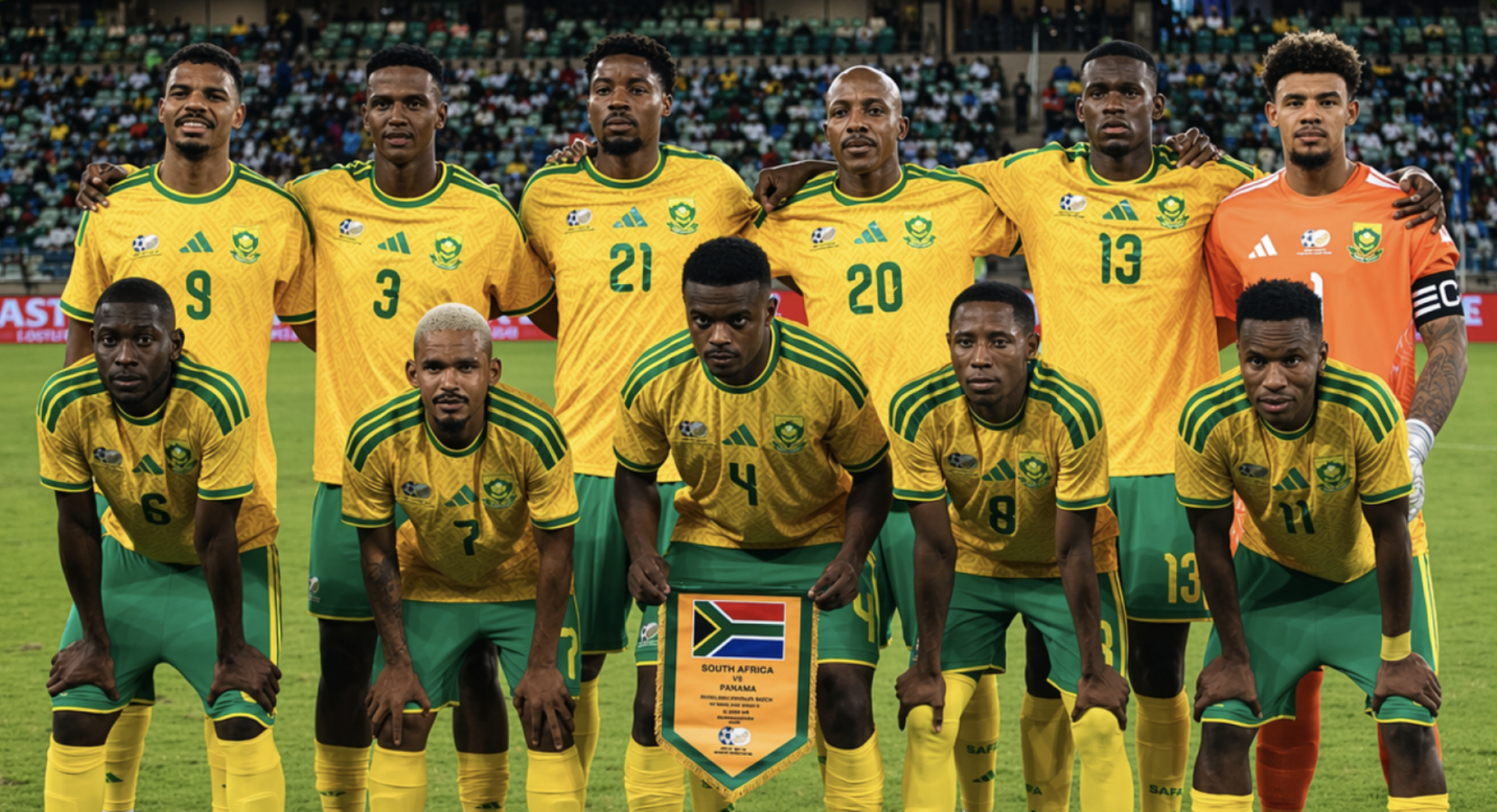 Selección de Sudáfrica aún no puede viajar a México.