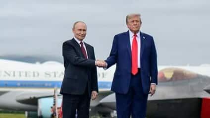 Trump y Putin en Alaska