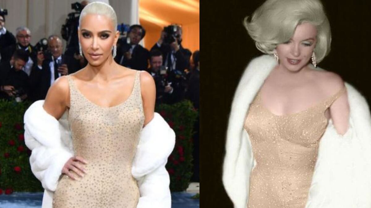 Marilyn Monroe Kim Kardashian
