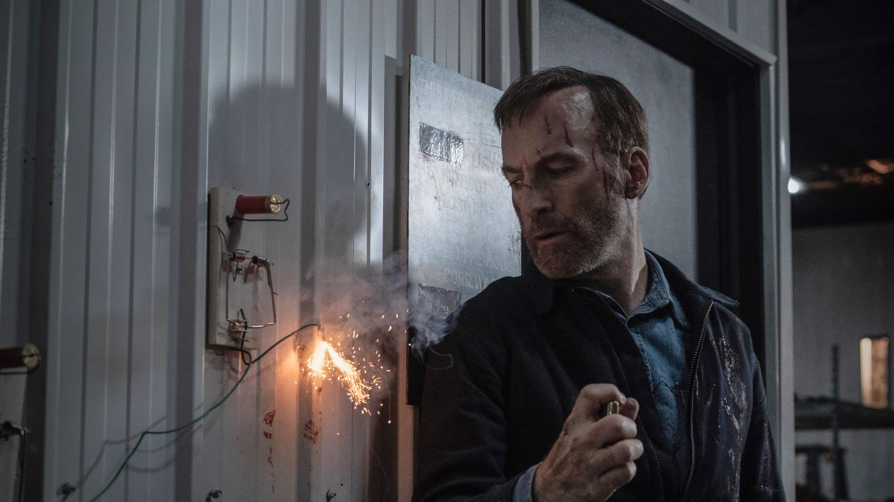 Así luce el actor en la película.