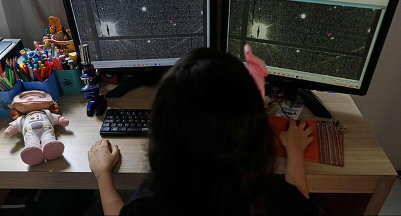 Nicole Oliveira en foto de AFP