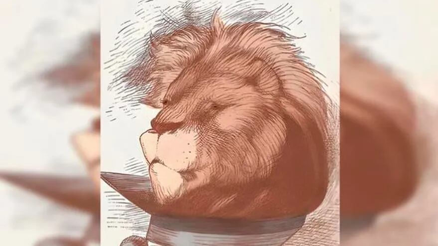 Descubre en dónde está el rostro del hombre.