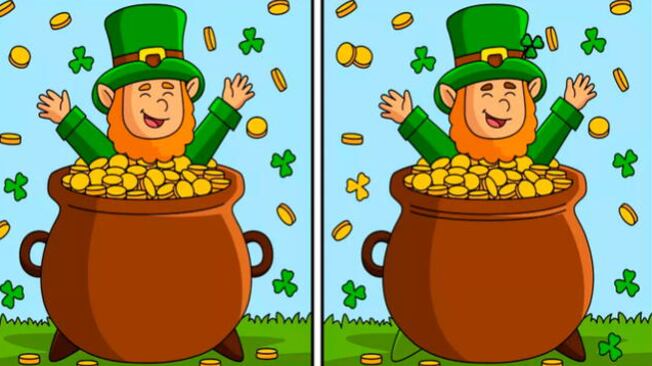 Descubre las diferencias.