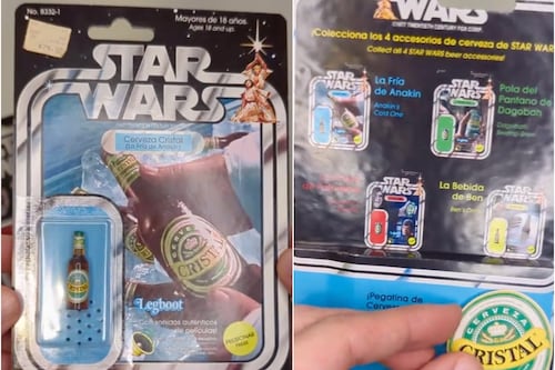 “¡Somos el mejor país de Chile!”: usuario de TikTok crea miniaturas de cerveza chilena como si fueran juguetes de Star Wars