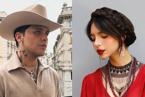 Video: Christian Nodal ignoró a Ángela Aguilar en su cumpleaños y las redes se burlan