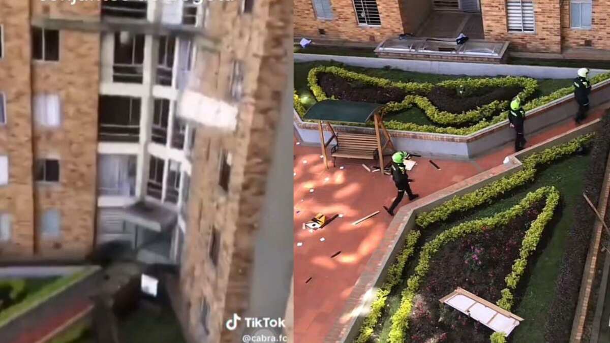 Todo un espectáculo para los vecinos