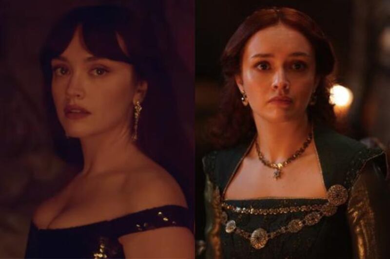 Alicent Hightower es la versión adulta caracterizada por Olivia Cooke