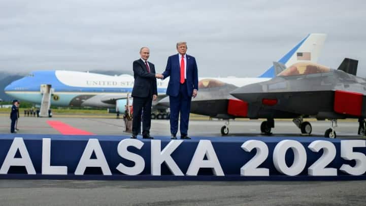 Trump y Putin en Alaska