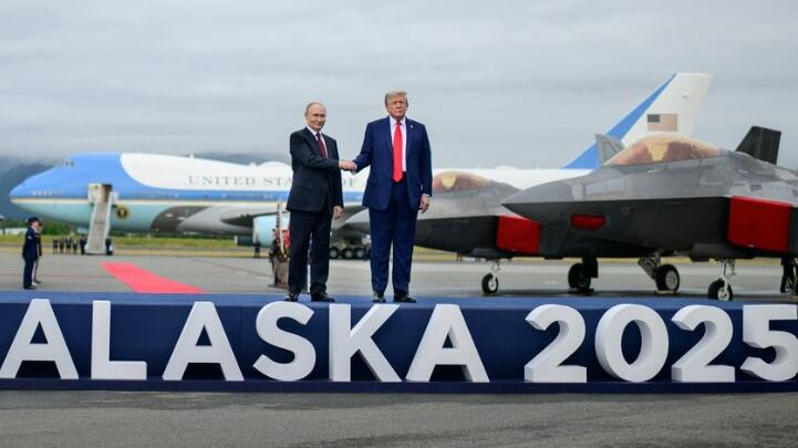 Trump y Putin en Alaska