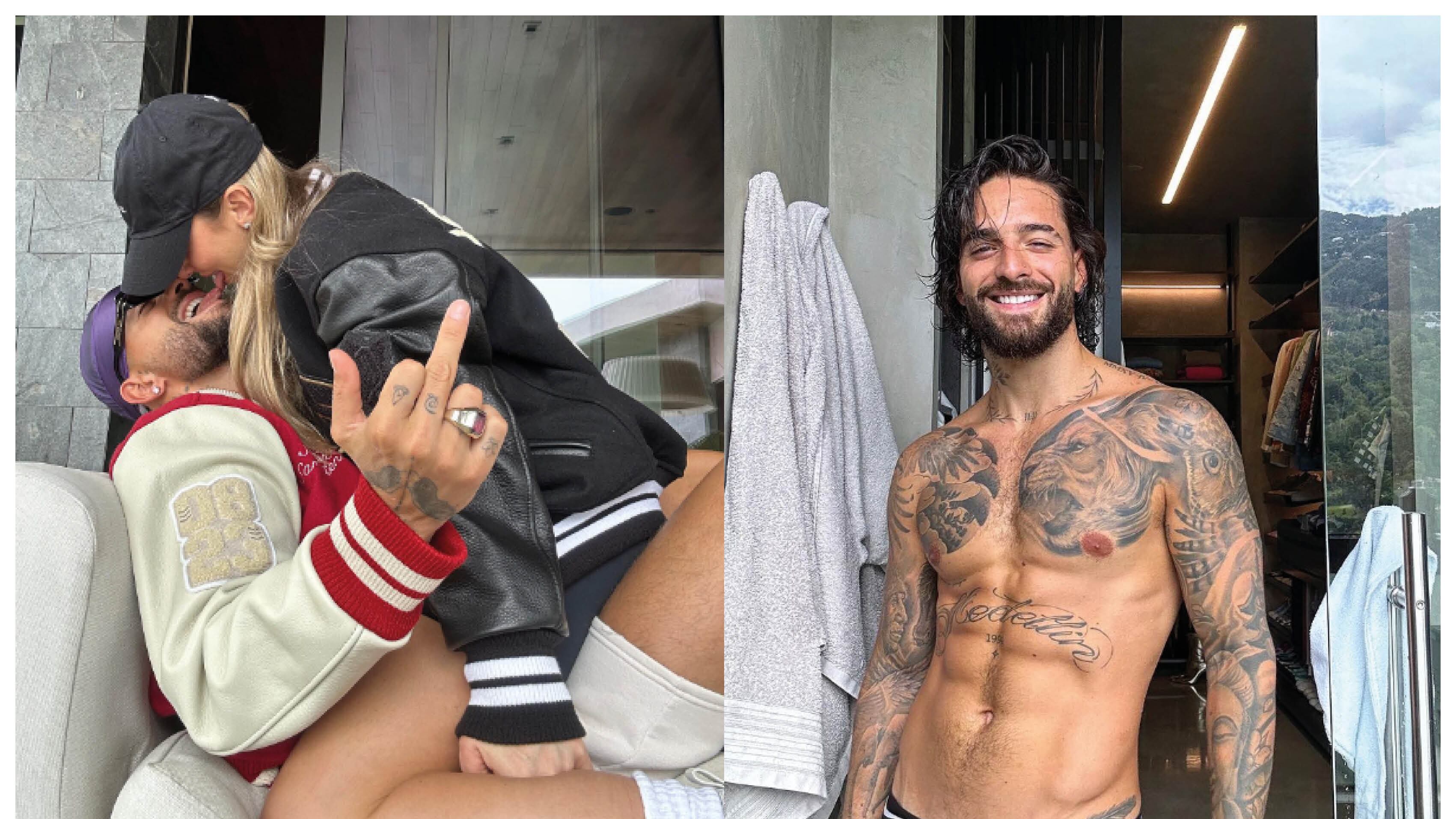 Podría haber boda, Maluma publica la foto de un anillo en la mano de su novia.