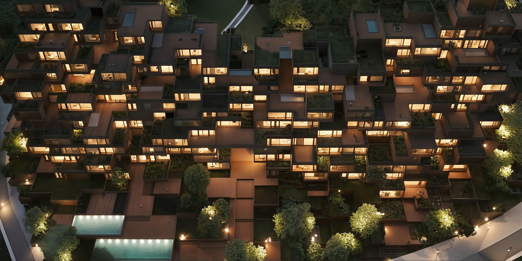 Una propuesta residencial de 14 plantas en Ática, Grecia, extrae su identidad de la noción de la tierra, interpretada en términos formales y materiales. Foto: Georges Batzios Architects.