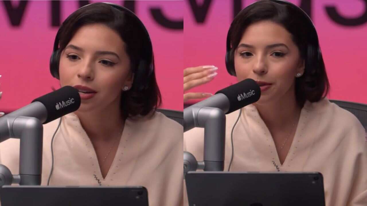 Ángela Aguilar reacciona a la entrevista de Nodal con Adela Micha