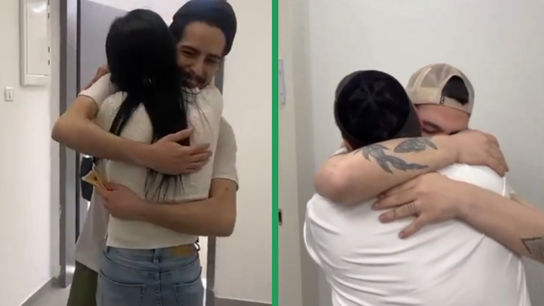 Los videos difundidos por el gobierno muestran reencuentros cargados de emoción entre los jóvenes liberados y sus familias israelíes.